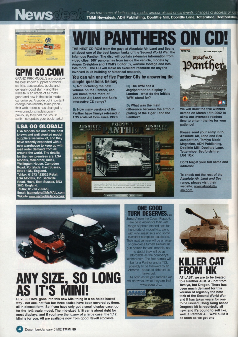 Tamiya Model Magazine 089 (2001-12)